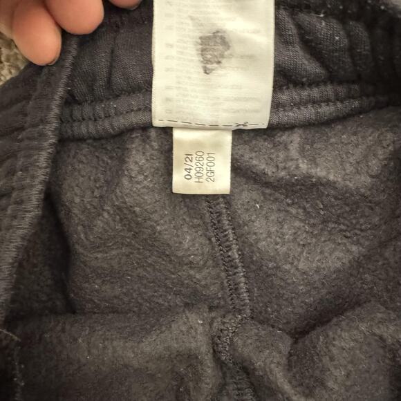 Adidas Pants Mens Small Fleece Athletic Jogger Drawstring Waist 26x28.5 - Picture 13 of 15